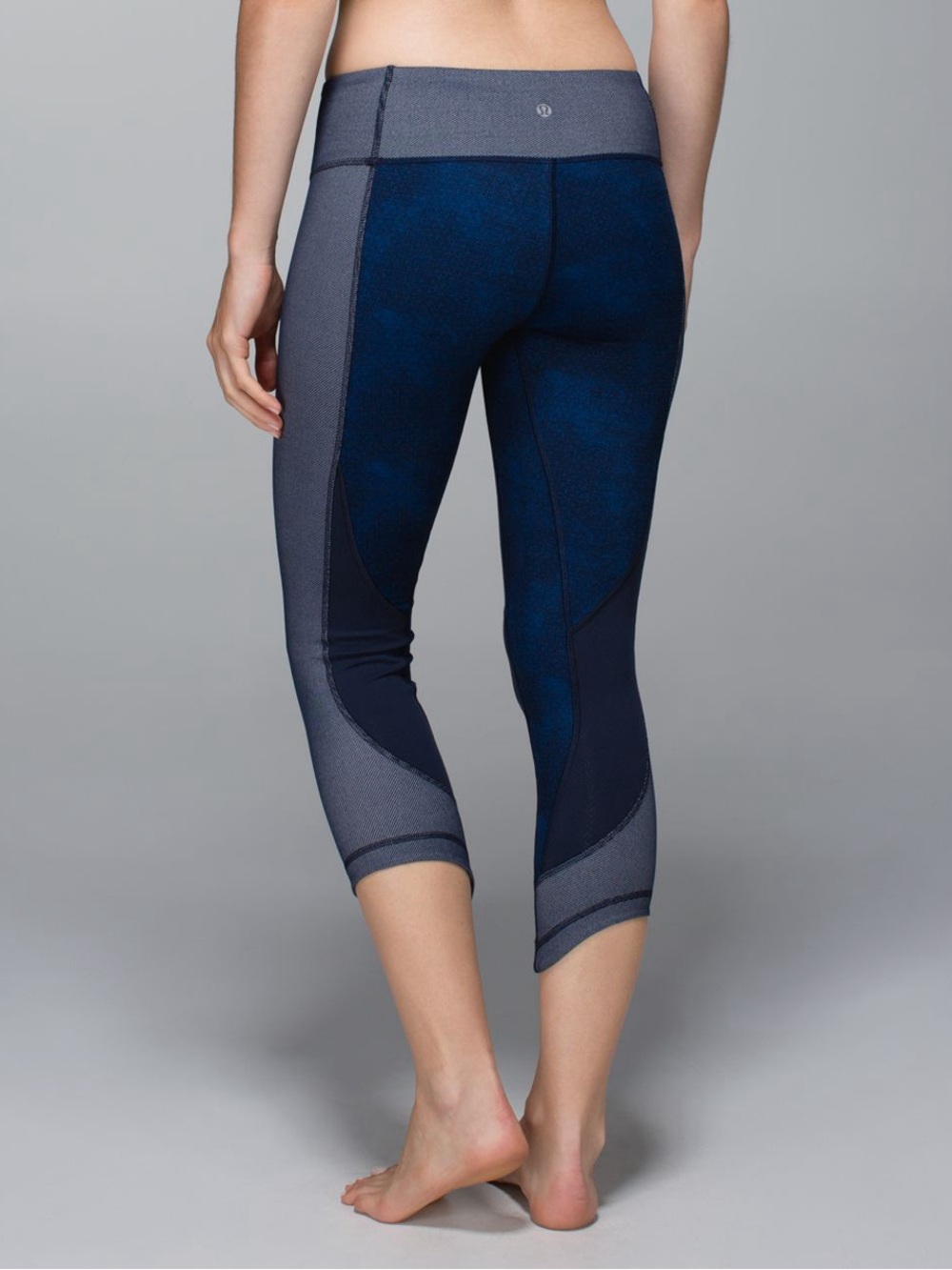 Lululemon Wunder Under Crop*Sashiko